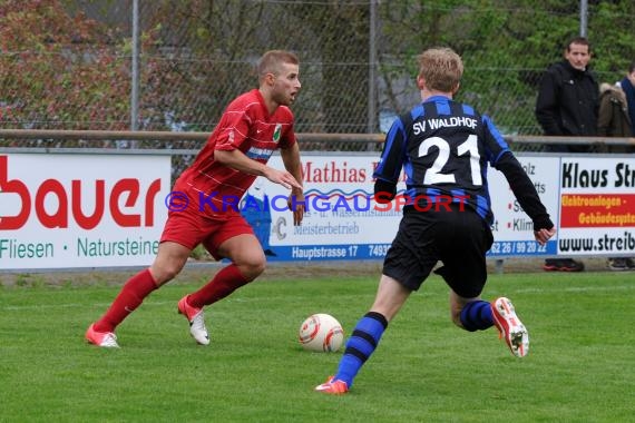 FC Zuzenhausen - SV Waldhof-Mannheim II Verbandsliga Nordbaden 28.04.2013 (© Siegfried)